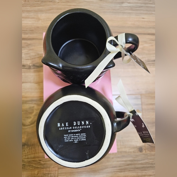 New RAE DUNN Black Cat Vibes Set - Picture 6 of 8